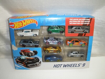 Hot Wheels 9 gift set 9 cars NIP | eBay