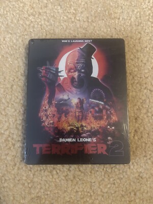 Terrifier 2 (2022) -  Blu-ray Steelbook - New Sealed - Damian Leone