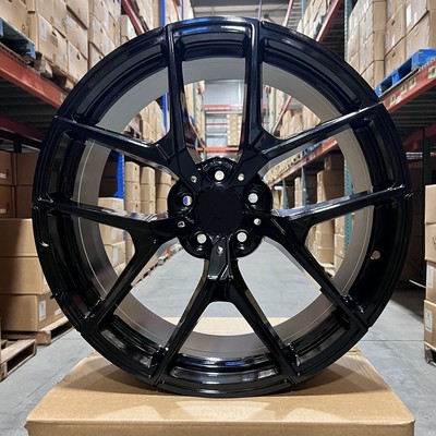 17'' AMG STYLE GLOSS BLACK WHEELS RIMS FITS 98-11 MERCEDES BENZ ML320 ML350