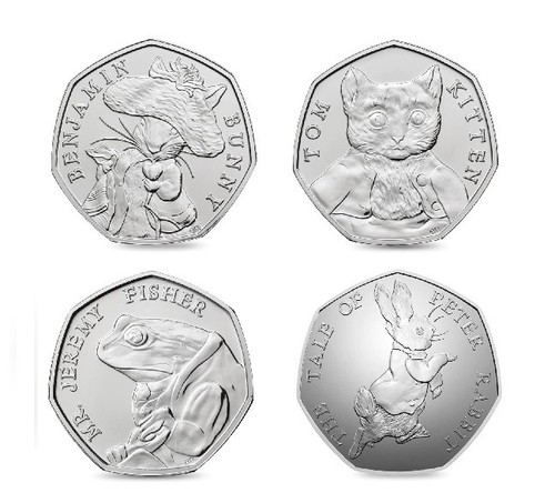 Beatrix Potter 2017 50p Münzalbum Ordner NEU unbenutzt Peter Rabbit und Freunde - Bild 9 von 13