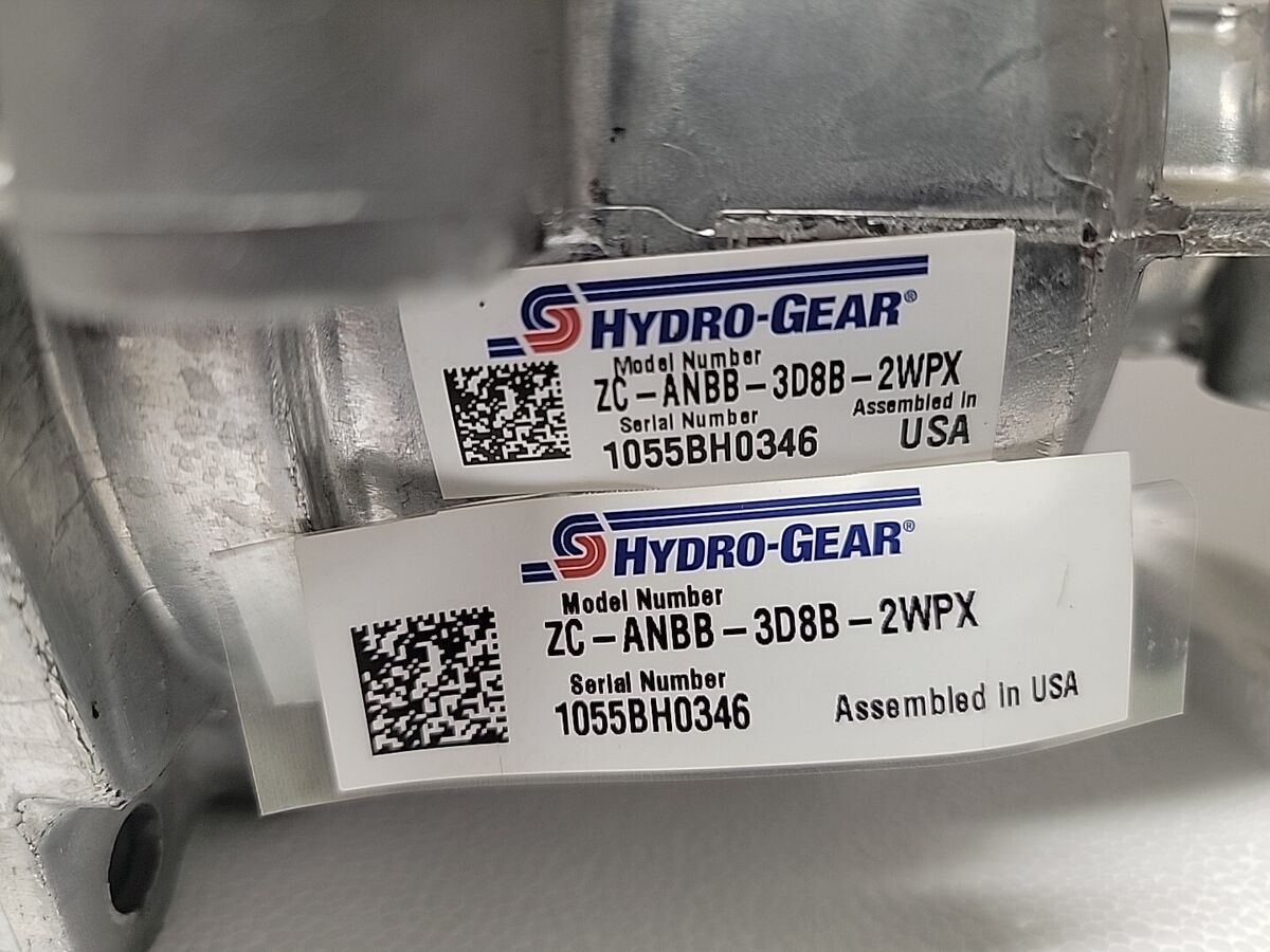 Hydro Gear Left & Right Transaxle Set ZC-ANBB-3D8B-2WPX / ZC Hydro Gear Left & Right Transaxle Set ZC-ANBB-3D8B-2WPX / ZC