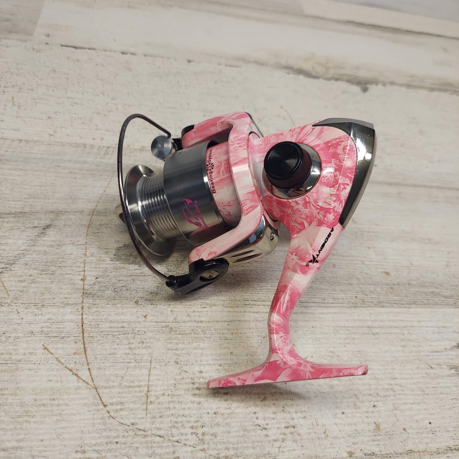 Ardent Lady Fishouflage Pink Fishing Spinning Reel LF2000 Gear Ratio 5.5:1