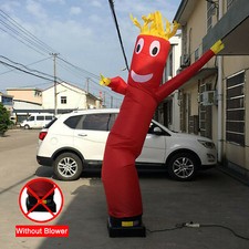 10ft Inflatable Tube Man Wind Sky Wavy Dancer Advertising Air Puppet No Blower