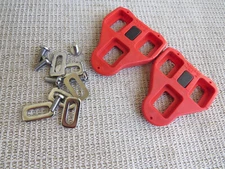 LOOK  PEDALS CLIPLESS CLEATS ROAD TOURING RACING FIXIE BICYCLE+BOLTS