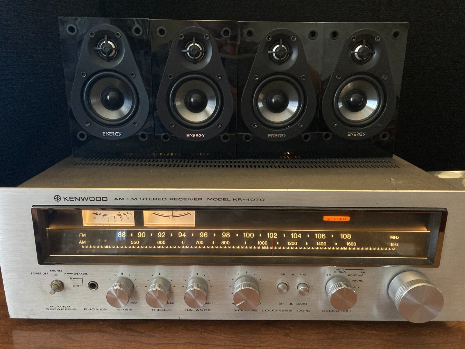 vintage kenwood receiver model kr4070 eBay