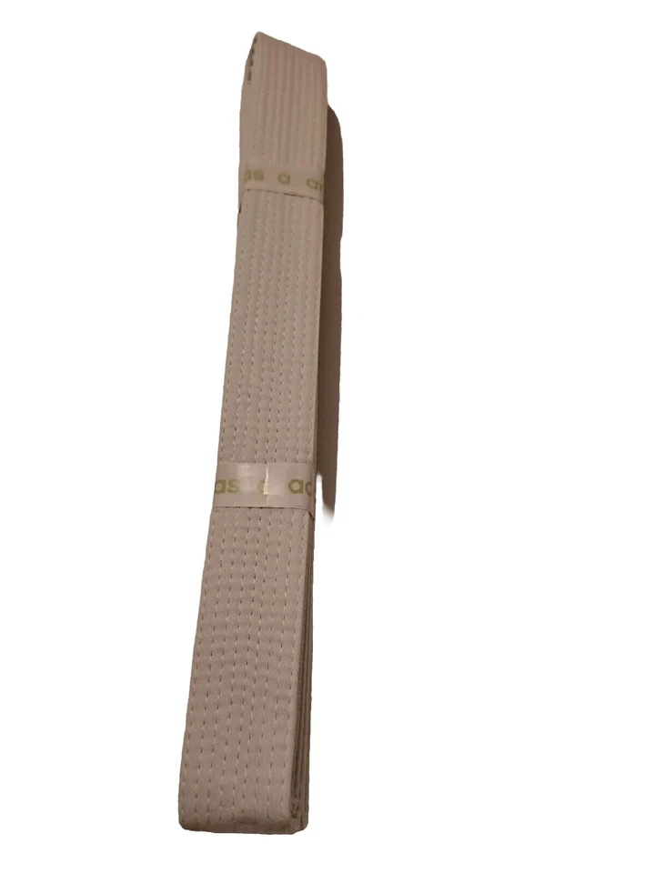 Cinturón Adidas Artes Marciales Talla 6(320)cm Color Blanco Cinturón Nuevo Foto 3 de 4