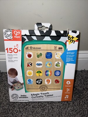 New HAPE Baby Einstein Magic Touch Curiosity Tablet Language Development Music