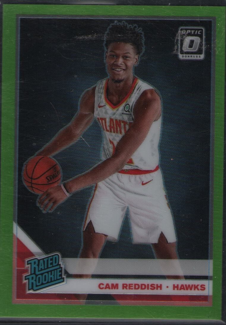 2019-20 Panini Donruss Optic - #170 Cam Reddish RC NEON GREEN 114/149 ROOKIE