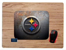 PITTSBURGH STEELERS AMERICAN FOOTBALL TEAM CUSTOM MOUSE PAD DESK MAT USA NFL D2