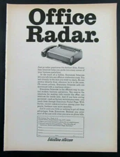 1969 EXECUTONE INC. Magazine Ad - Executone Intercom