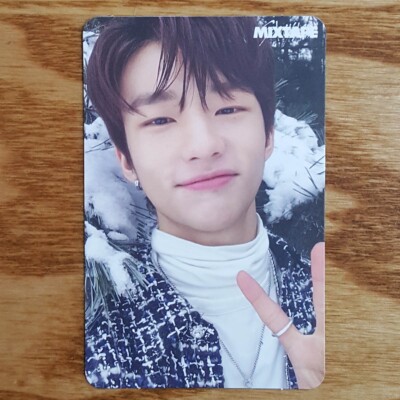 Hyunjin Official Photocard Stray Kids Pre Debut Album Mixtape Kpop