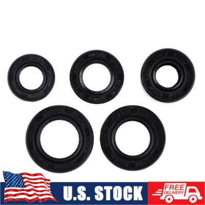5× Engine Oil Seal Seals Set Kit For Honda CL70 CRF XR 50 70 S65 CT70 Z50 SL70