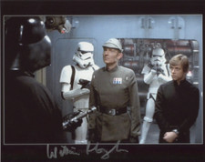 WILLIAM HOYLAND as Commander Igar - Star Wars: ROTJ GENUINE SIGNED AUTOGRAPH