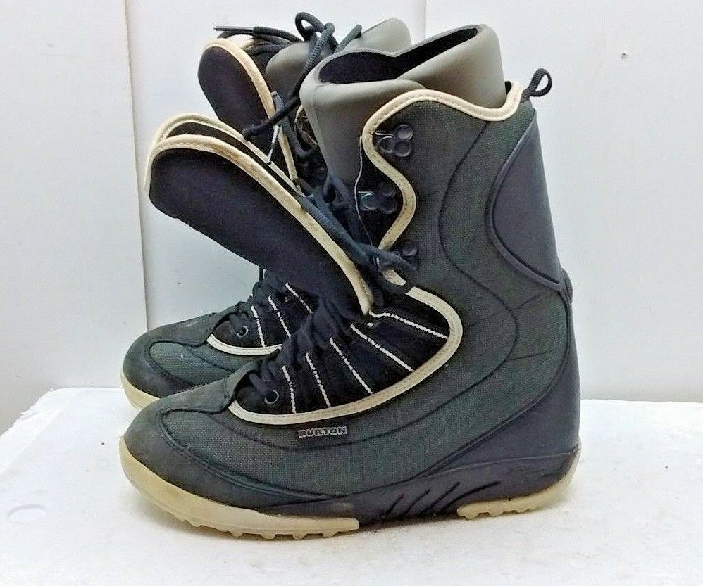Burton Freestyle Black Synthetic Strap In Snowboard Boots  display picture 2