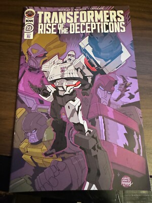 TRANSFORMERS: RISE OF THE DECEPTICONS #23 RI COVER IDW VF 2020