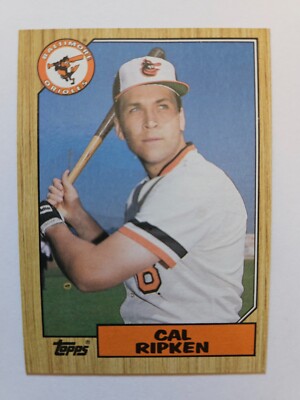 1987 TOPPS CAL RIPKEN JR #784 NM