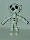 Pete The Pup 9.5” Wood Composition Head Doll Black & White Halloween Ghost Rare!