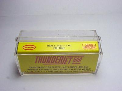 1402 FIREBIRD NEW SLOT CAR INSERT LABEL BY MODEL MOTORING AURORA FOR T-JETS