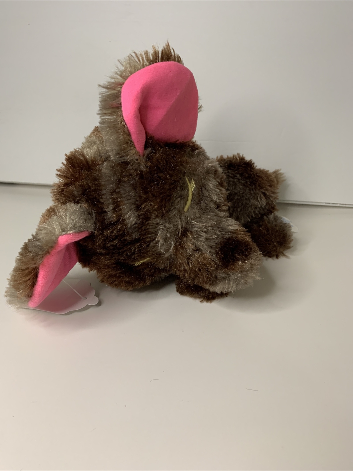 Classic Toy Company Dark Brown Plush Stuffed Animal 12" NWT Very Soft!!