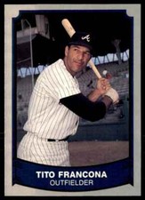 1989 Pacific Legends II Tito Francona Atlanta Braves #133