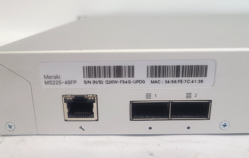 Cisco Meraki MS225-48FP-HW 48-Port/PoE 4 Port SFP+ UNCLAIMED - Picture 11 of 16