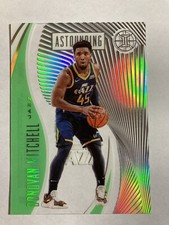 2019-20 Illusions Basketball ASTOUNDING ACETATE EMERALD #6 Donovan Mitchell 