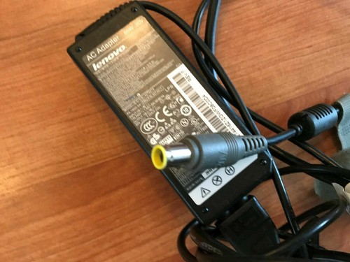 Original Lenovo Laptop Netzadapter 20 V 3,25 A 65 W Ladegerät Runde Spitze T400/410/420/430