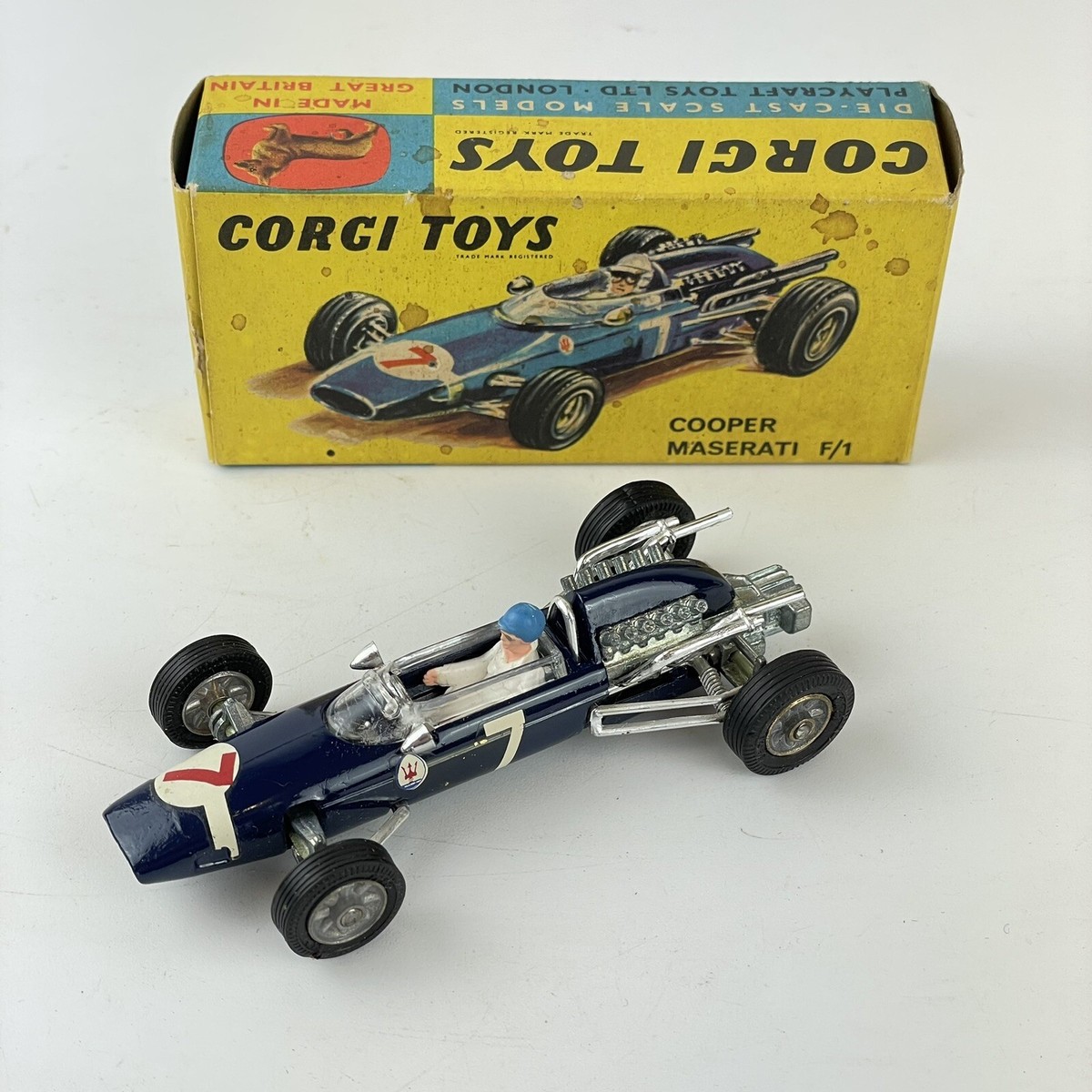 Vintage Boxed Corgi Toys No. 156 Cooper Maserati F/1 | eBay