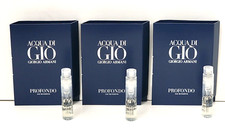 3 MEN VIALS - ACQUA DI GIO PROFONDO EDP 0.04 fl oz SPRAY by Giorgio Armani