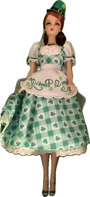 SHAMROCK CELEBRATION HOSTESS BARBIE BFC EXCLUSIVE IN SHIPPER MINT ST PADDYS DAY