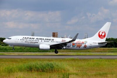 【美品】日本航空　B737-800 1/400 JA312J 1:400 Phoenix JAPAN AIRLINES BOEING 737-800 Passenger Airplane