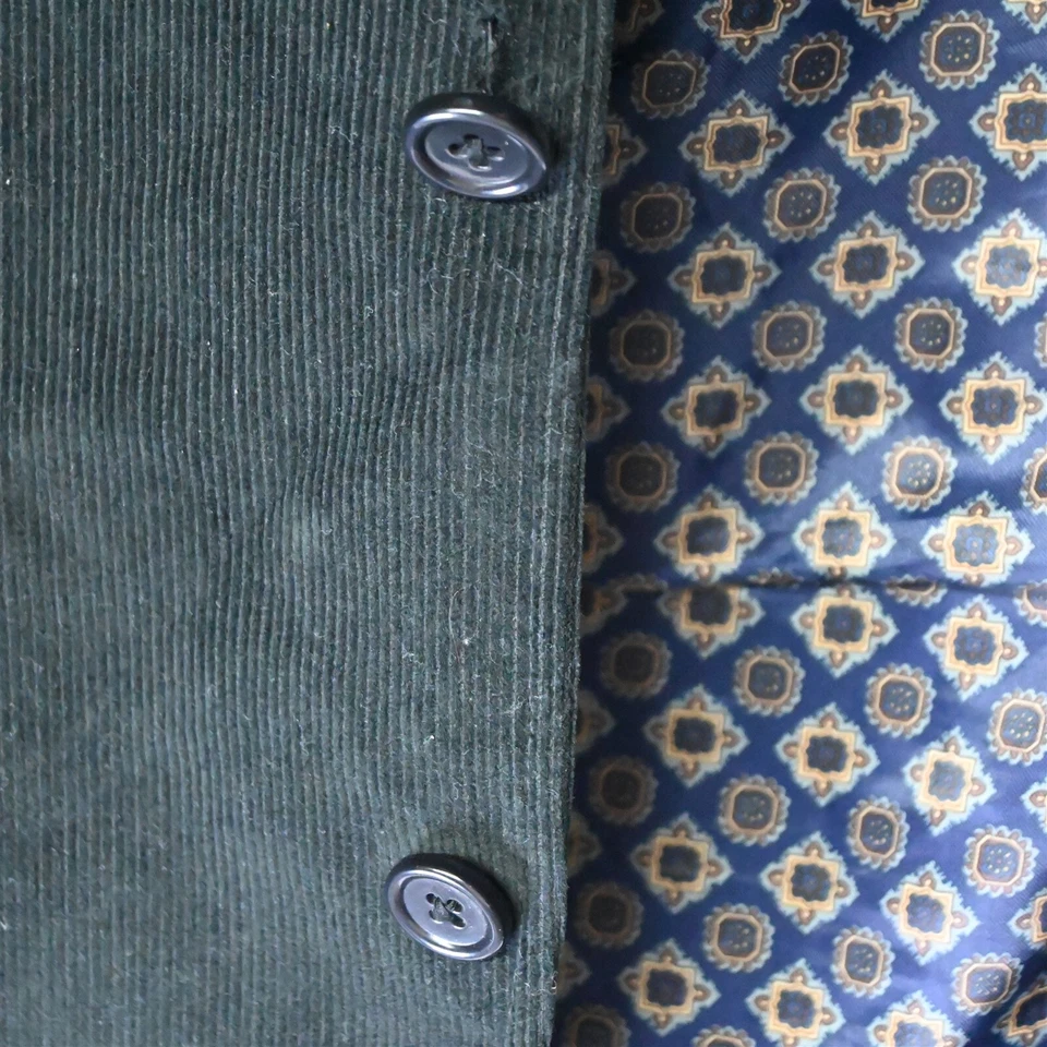 Michael Kors 38R черный вельвет 2 Btn блейзер костюм куртка спортивное пальто - Изображение 2 из 4