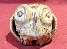 Vintage Studio Pottery  Ceramic Owl  Ornament/Figurine Excellent Condition