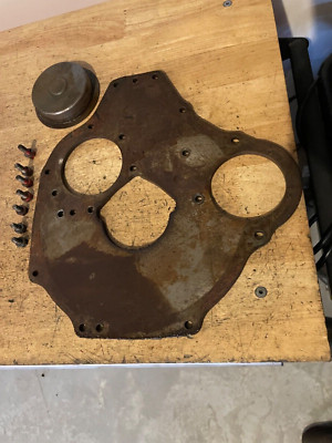 Austin Healey Sprite MG Midget Rear Engine Plate Oil Pump Cover 1275 AEG552 OEM