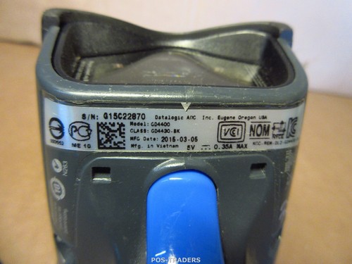 Griffon USB 2D imageur linéaire omni code-barres omni Datalogic GD4430-BK CÂBLE INCLUS - Photo 5/6