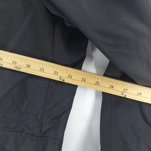 INC international concept men jacket coat size XL black tailored button front - Picture 4 of 11