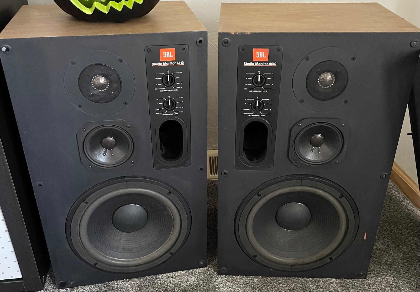JBL 4410 Studio Monitors Speakers Awesome Sound!! eBay