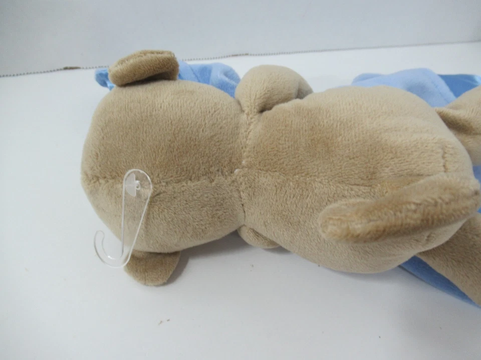 Manta de seguridad Carters Child Of Mine mono tostado sonajero azul Capitán Adorable Foto 4 de 4