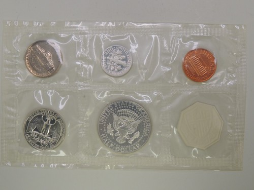 1964 Proof Set with US Treasury 1964 Envelope (41656-Proof-NS) - Picture 3 of 10
