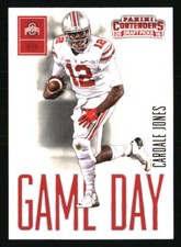 Cardale Jones 2016 Panini Contenders Draft Picks #9 FOOTBALL Card
