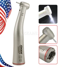 Dental Fiber 1:5 Increasing Contra Angle LED Handpiece For NSK Electric Motor