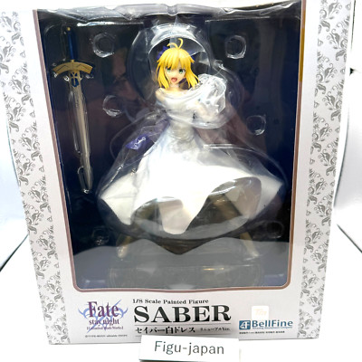 Fate stay night Saber White Dress Renewal Ver 1/8 Figur BellFine Authentic NEU