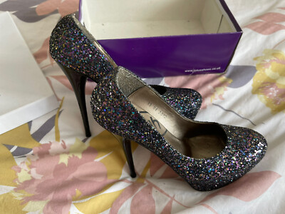 glitter shoes size UK