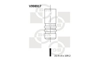 BGA Auslassventil V998917 FüR MZ Suzuki Opel Corsa S07 Combo Swift Meriva EZ S10