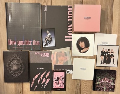 Lot Of 3 BLACKPINK Music Cds The Album Kill This Love How You Like That Posters