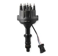 23843 Msd Black Pontiac V8 Dual Sync Distributor