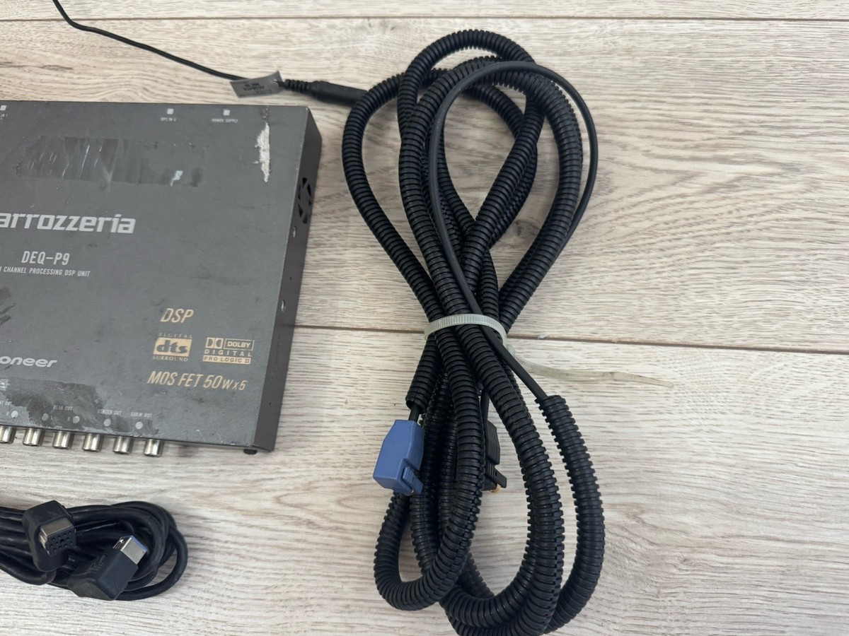 PIONEER CARROZZERIA DEQ-P9 DSP 5.1 Chanel Processing DSP Unit