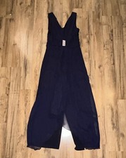 Alexa B Sleeveless Navy Bridesmaid Dress/PANTS Size 4 95 Polyester 5 Spandex