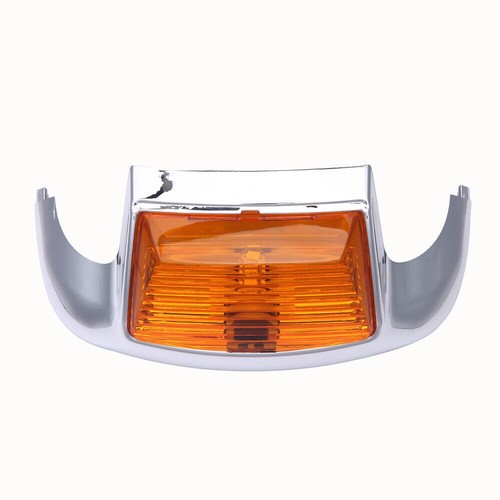 Front LED Orange Fender Tip Light For~Harley Ultra Classic Electra Glide 86-08 - Picture 3 of 10