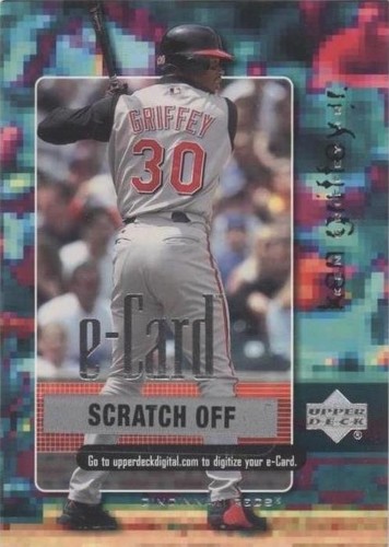 Upper Deck 2001 MVP MLB Sealed Hobby Box Ken Griffey Jr. 24 Packs